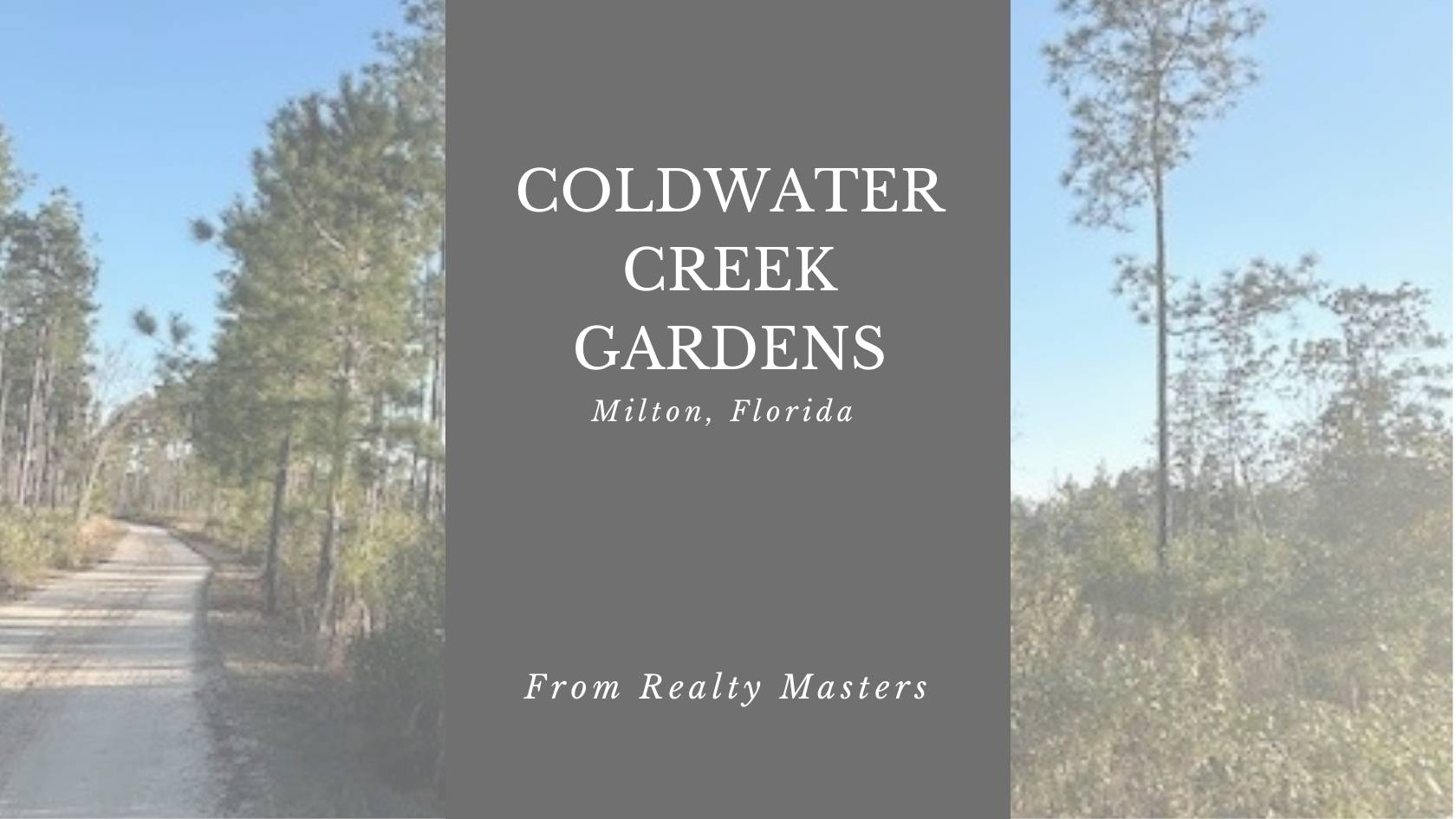 Milton’s Coldwater Gardens Eco Park & Campsite